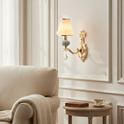 Sylvion Artistic Minimalist Wall Lamp – Sculptural Bedroom and Restaurant Wall Sconce Lighting